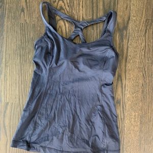 Black lululemon tank
